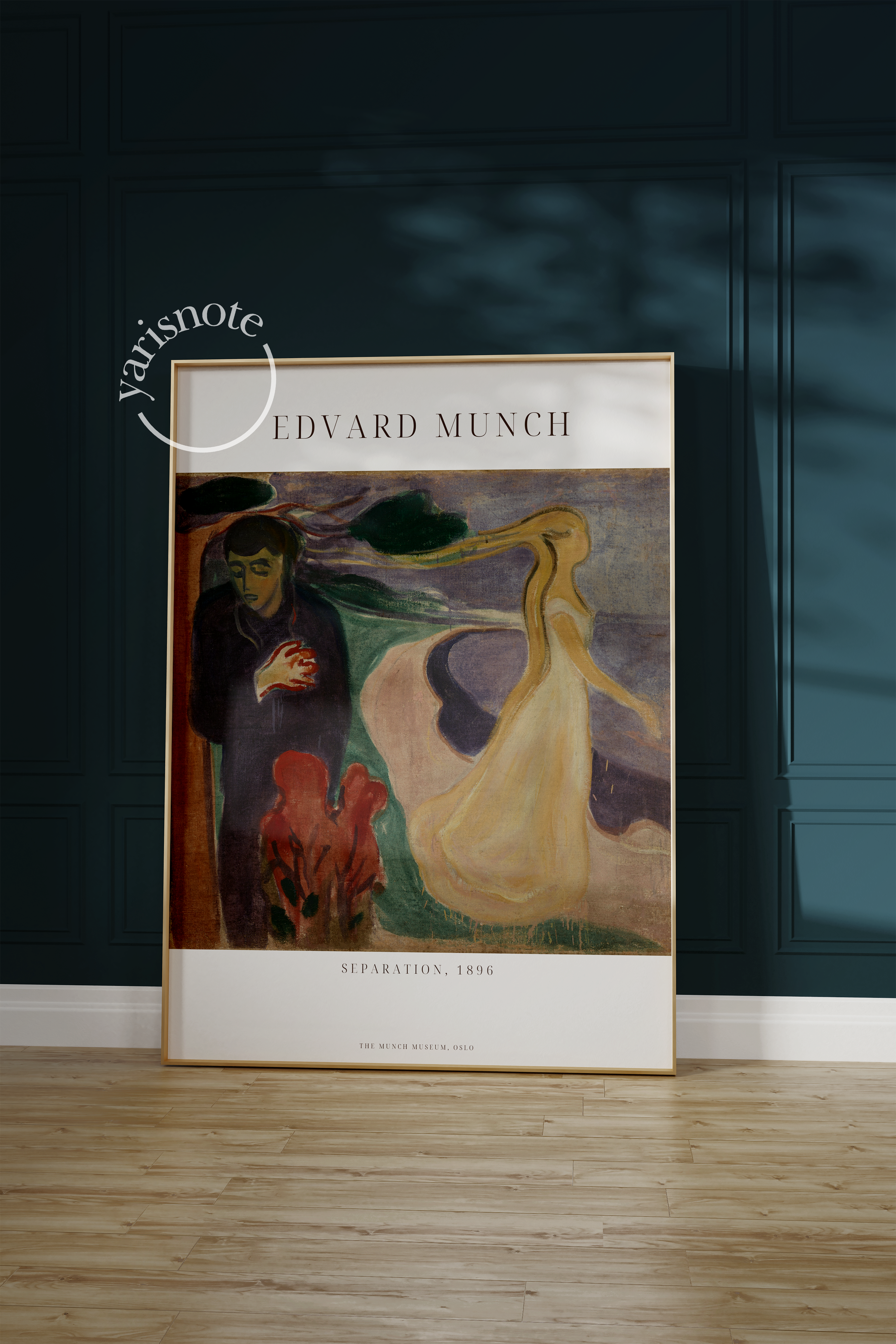 Edvard Munch Seperation Çerçevesiz Poster