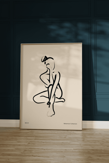 Bohem Çerçevesiz Poster