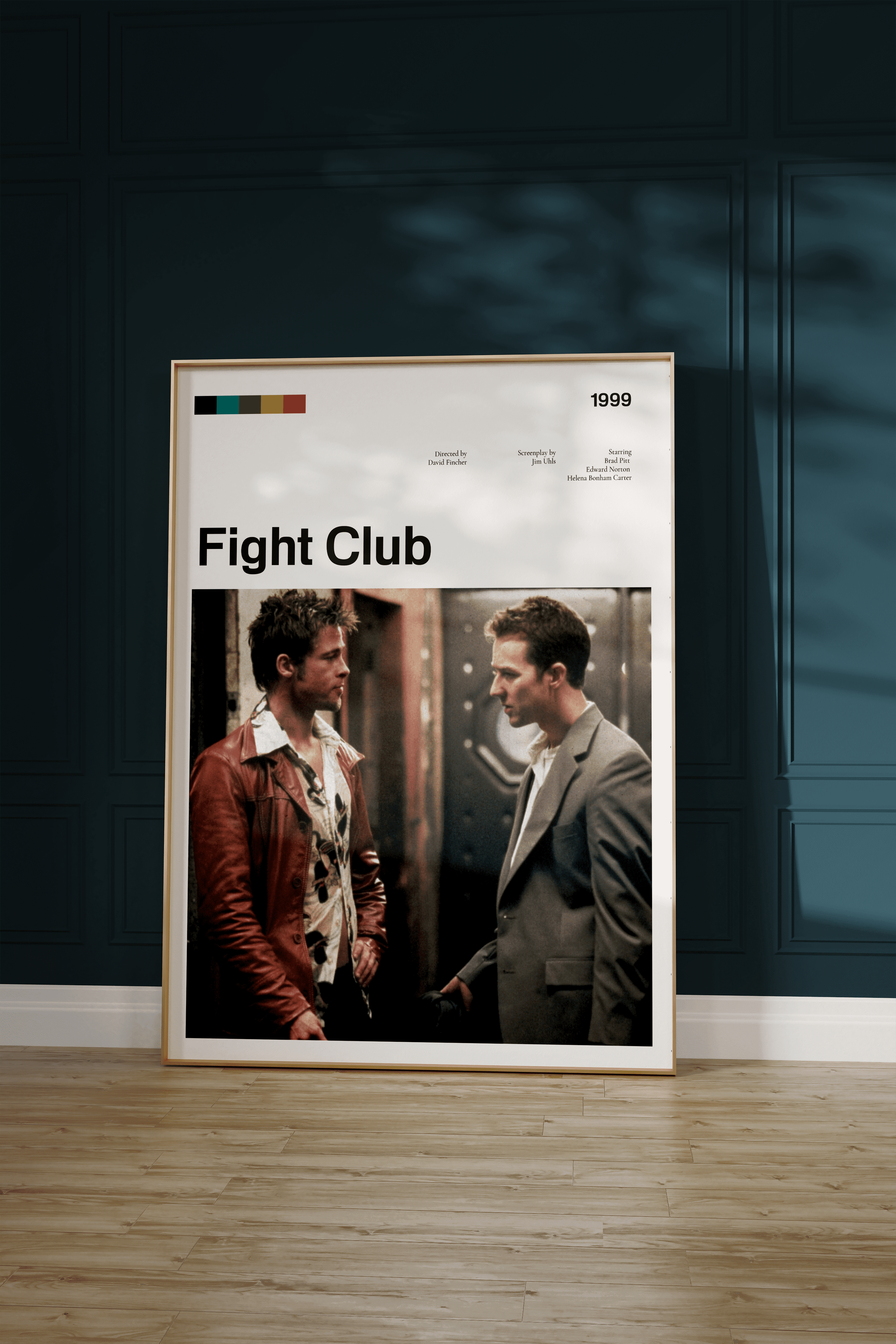 Fight Club Film Çerçevesiz Poster