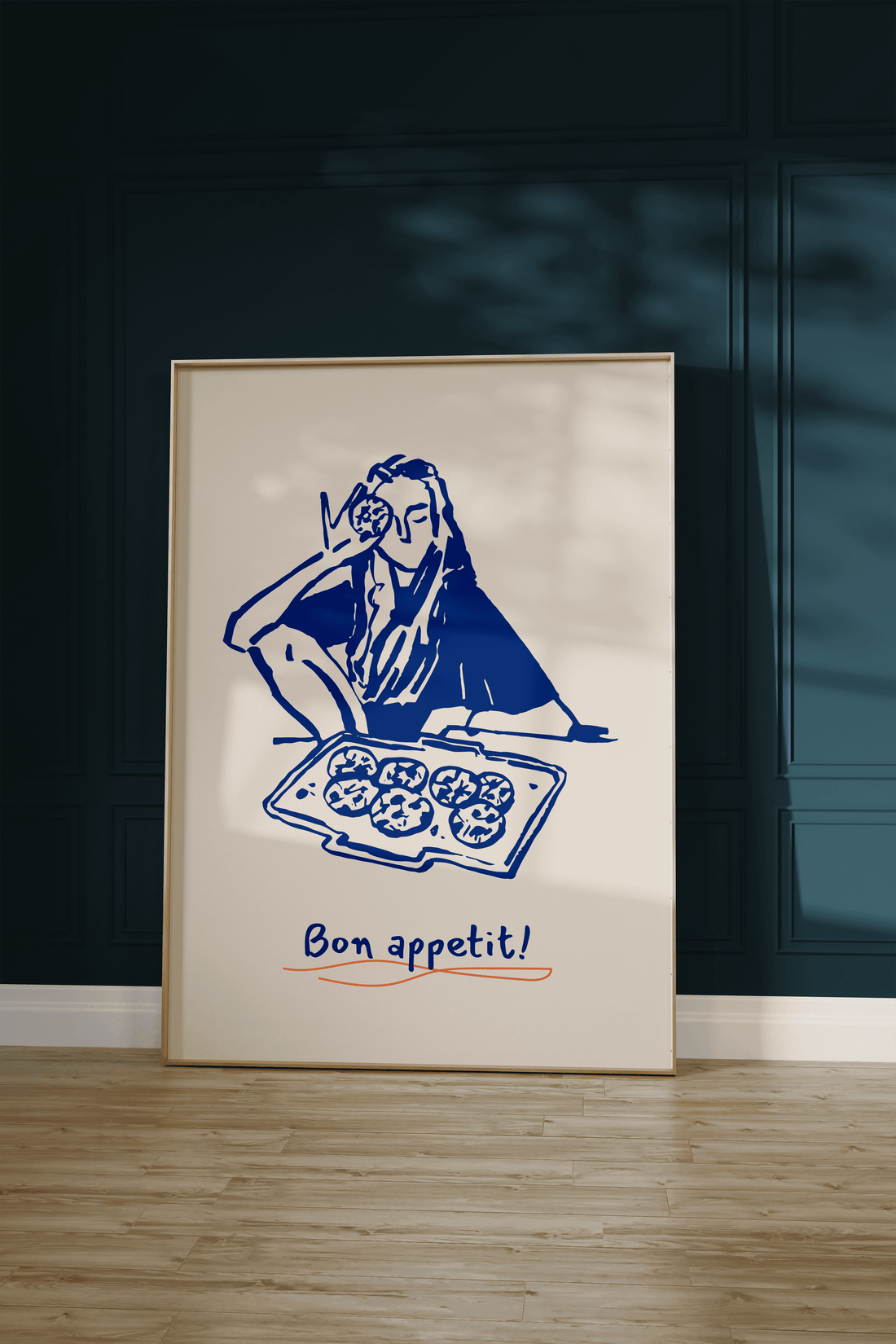 Bon Appetit Çerçevesiz Poster