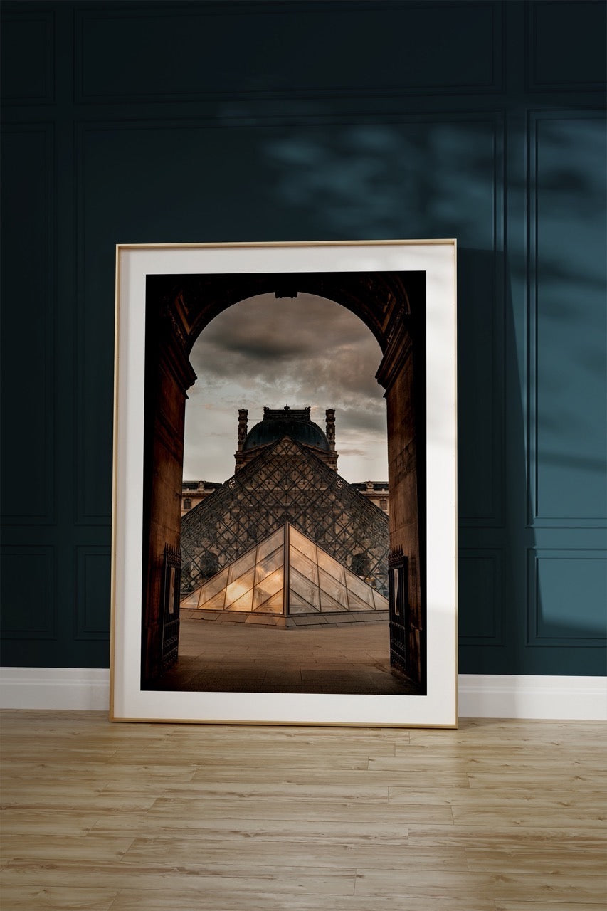 Paris Fotoğraf Çerçevesiz Poster