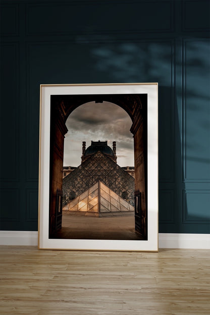 Paris Fotoğraf Çerçevesiz Poster