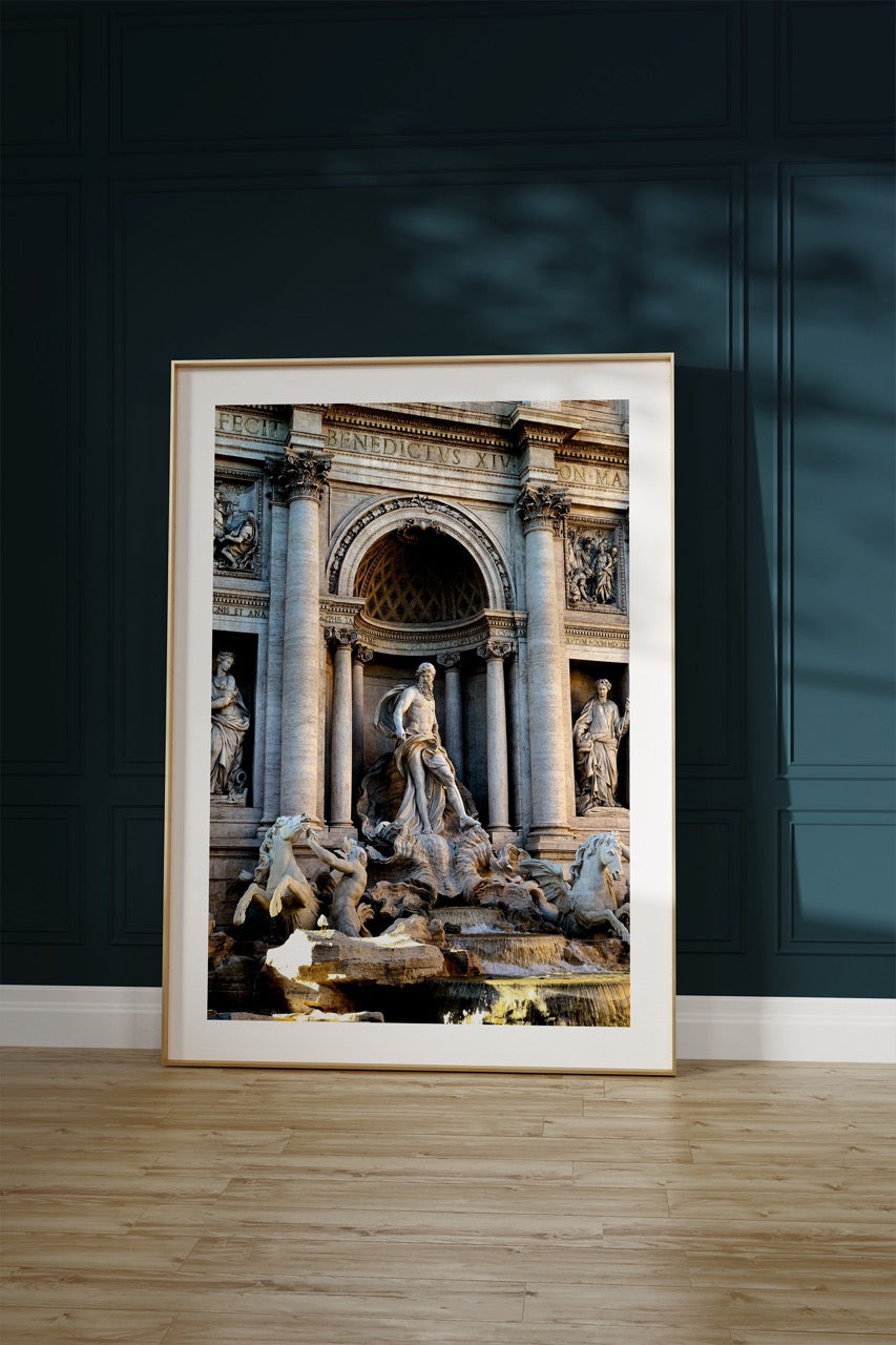 Roma İtalya Fotoğraf Çerçevesiz Poster