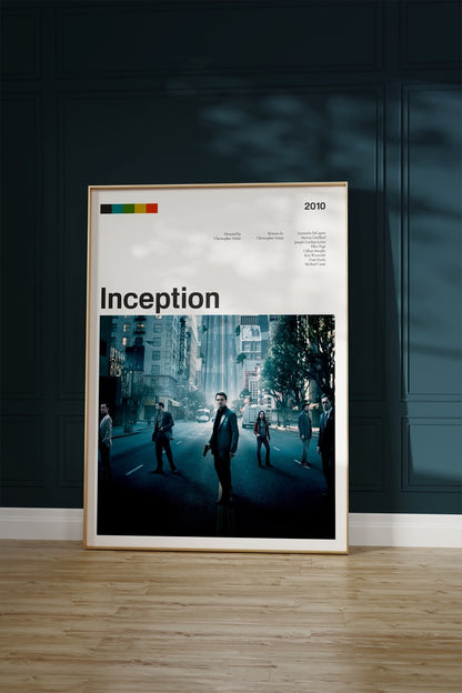 Inception Film Çerçevesiz Poster