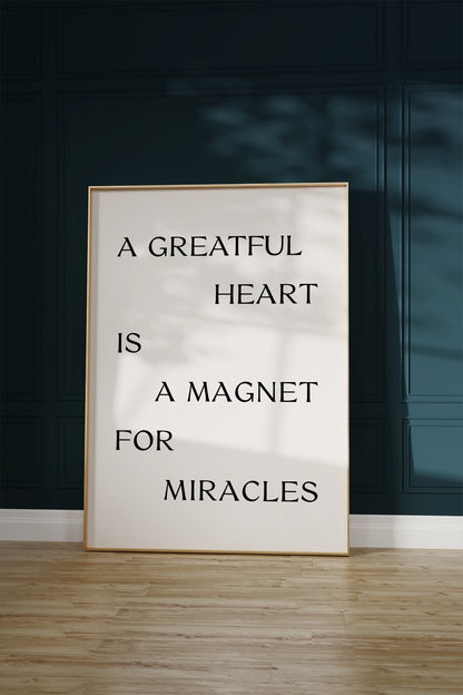 Yazı Sanatı Motivasyonel Çerçevesiz Poster