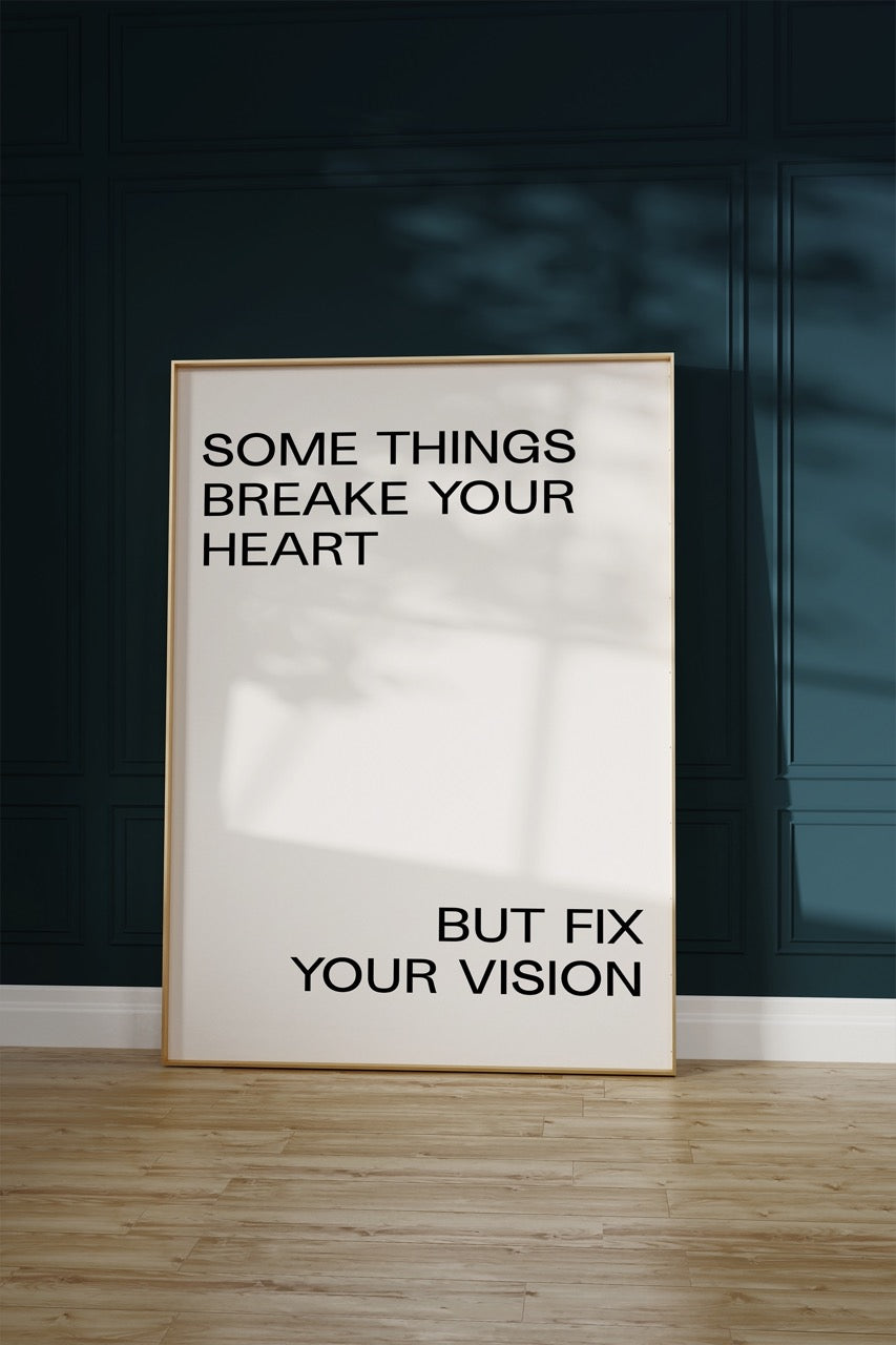 Yazı Sanatı Motivasyonel Çerçevesiz Poster