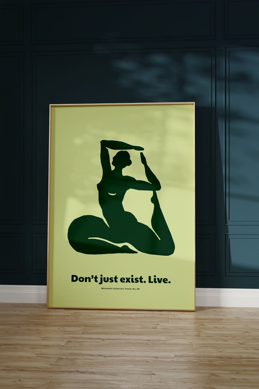 Yoga Meditation Unframed Poster