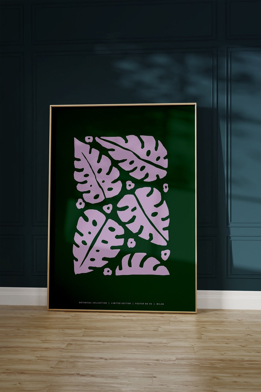 Botanical Frameless Poster
