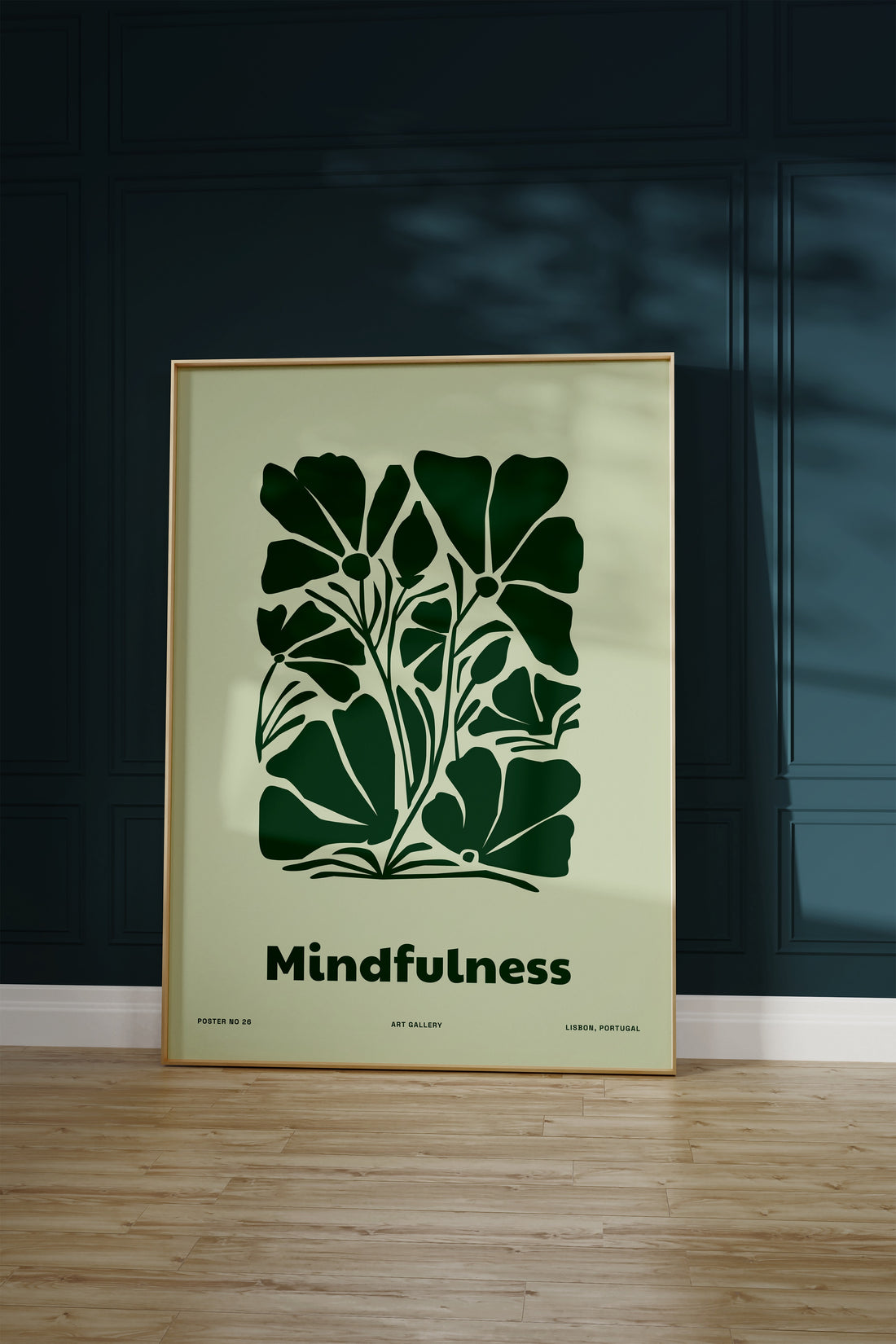 Meditation &amp;amp; Botanical Unframed Poster