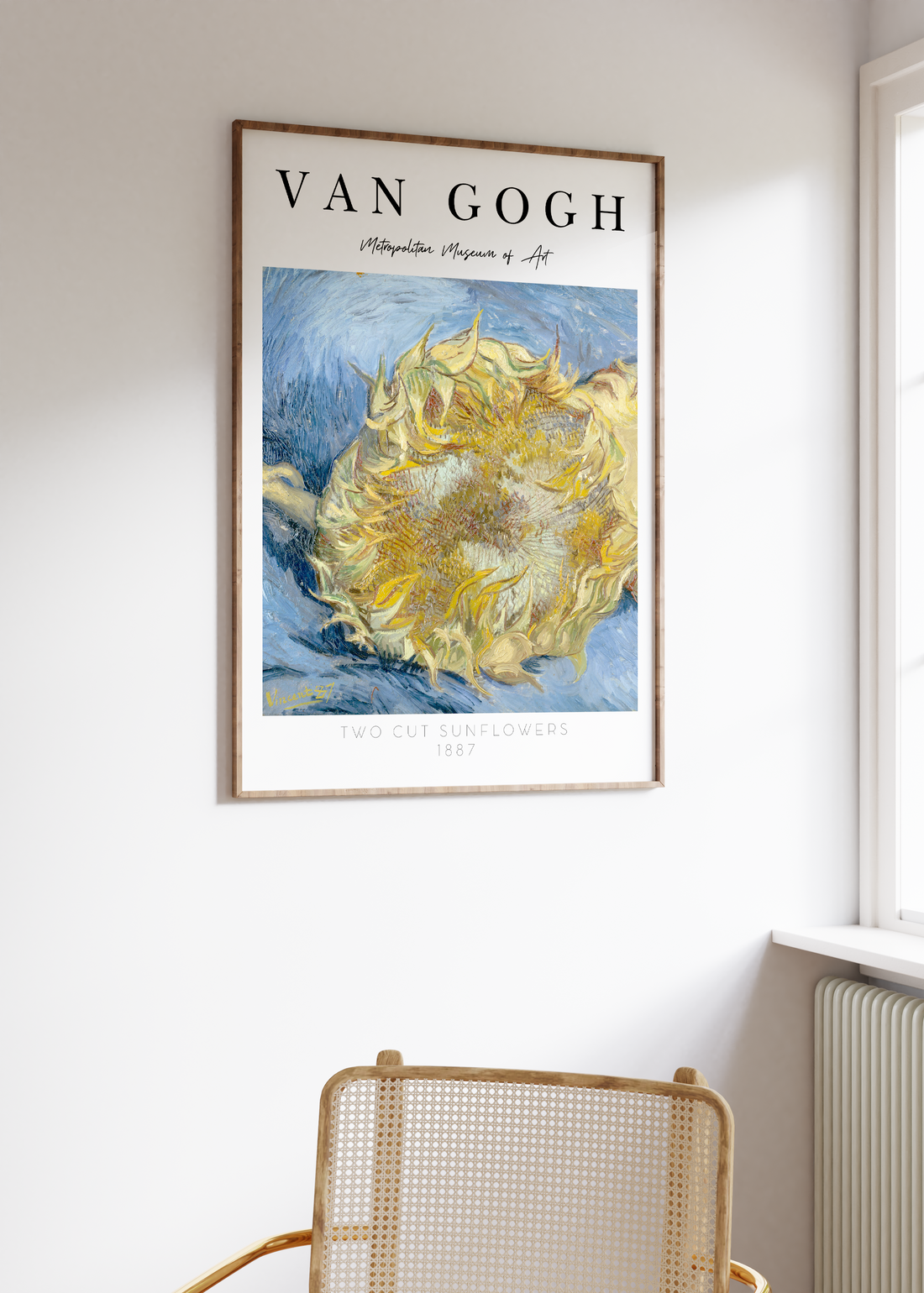 Van Gogh Flowers Artwork Unframed Poster