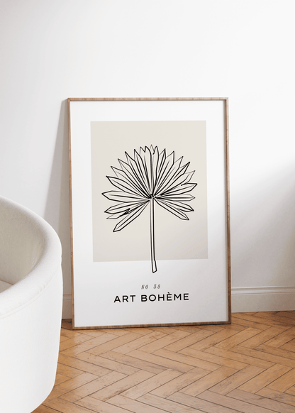 Art Boheme Çerçevesiz Poster