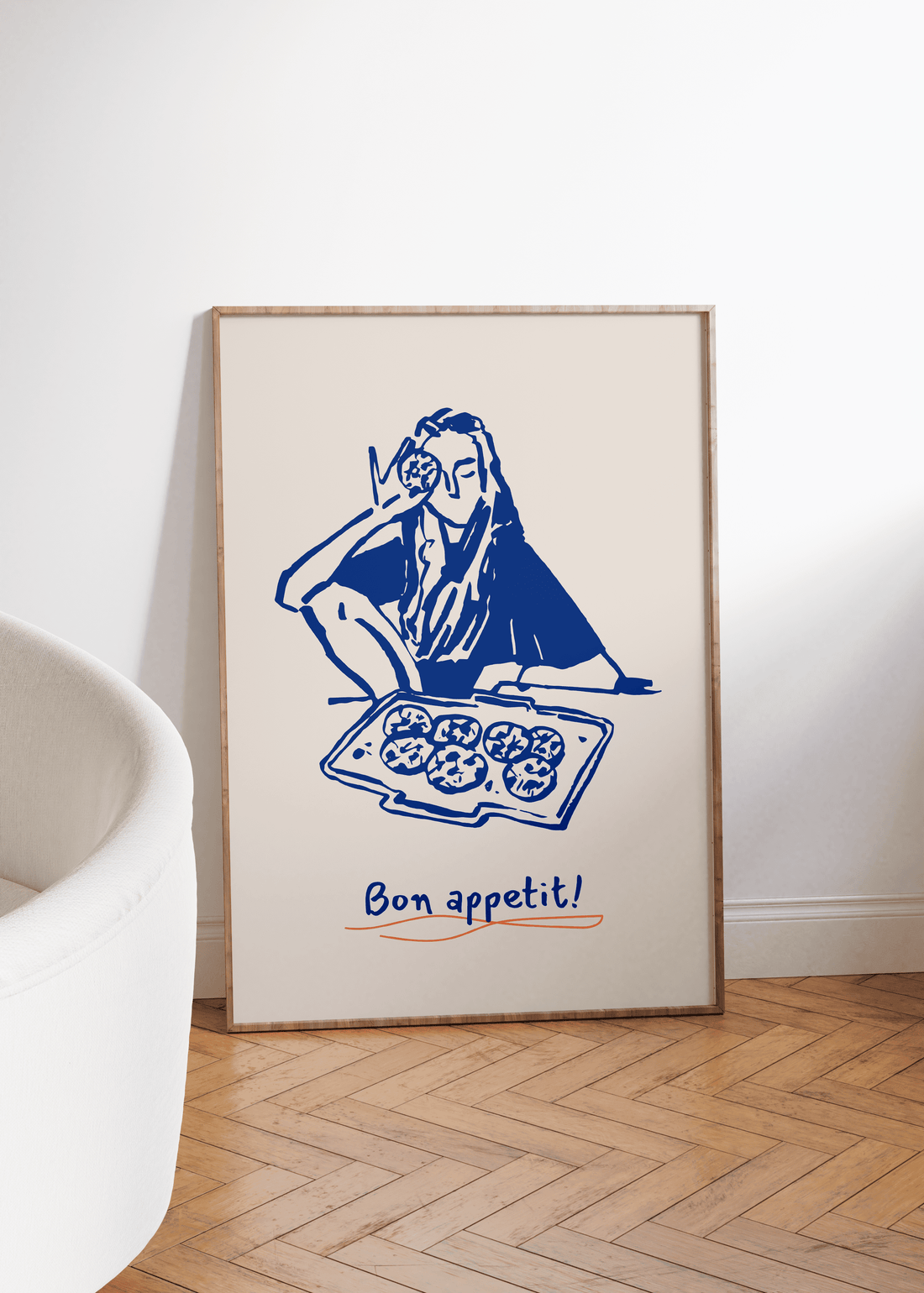 Bon Appetit Çerçevesiz Poster
