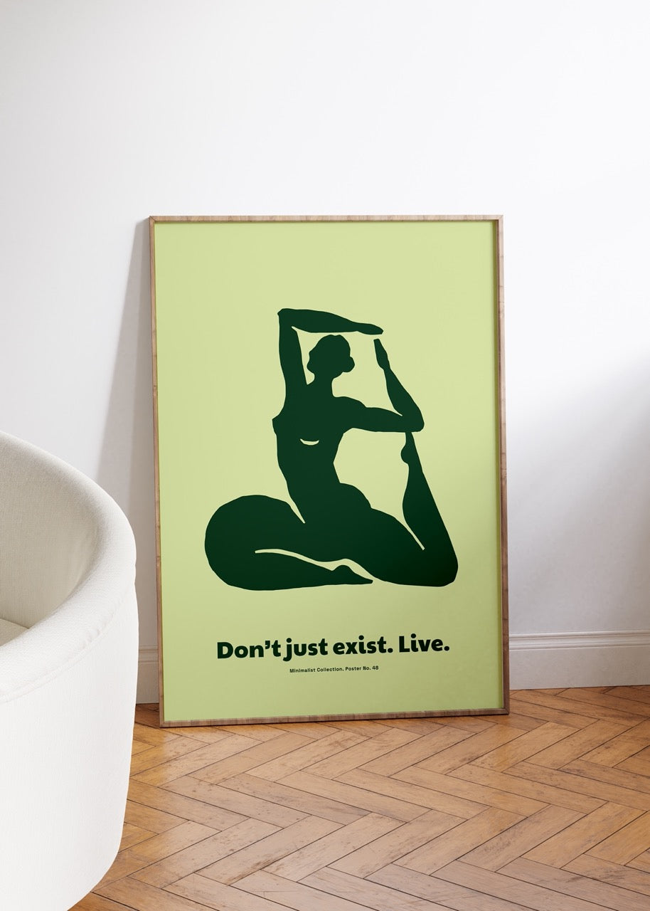 Yoga Meditation Unframed Poster