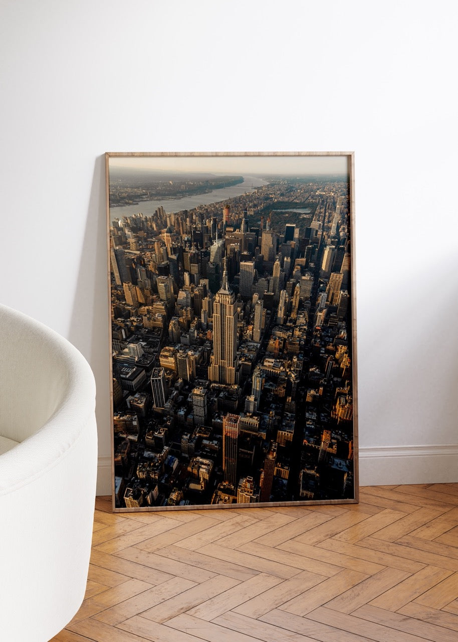 New York Fotoğraf Çerçevesiz Poster