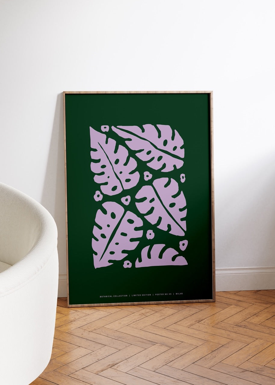 Botanical Frameless Poster