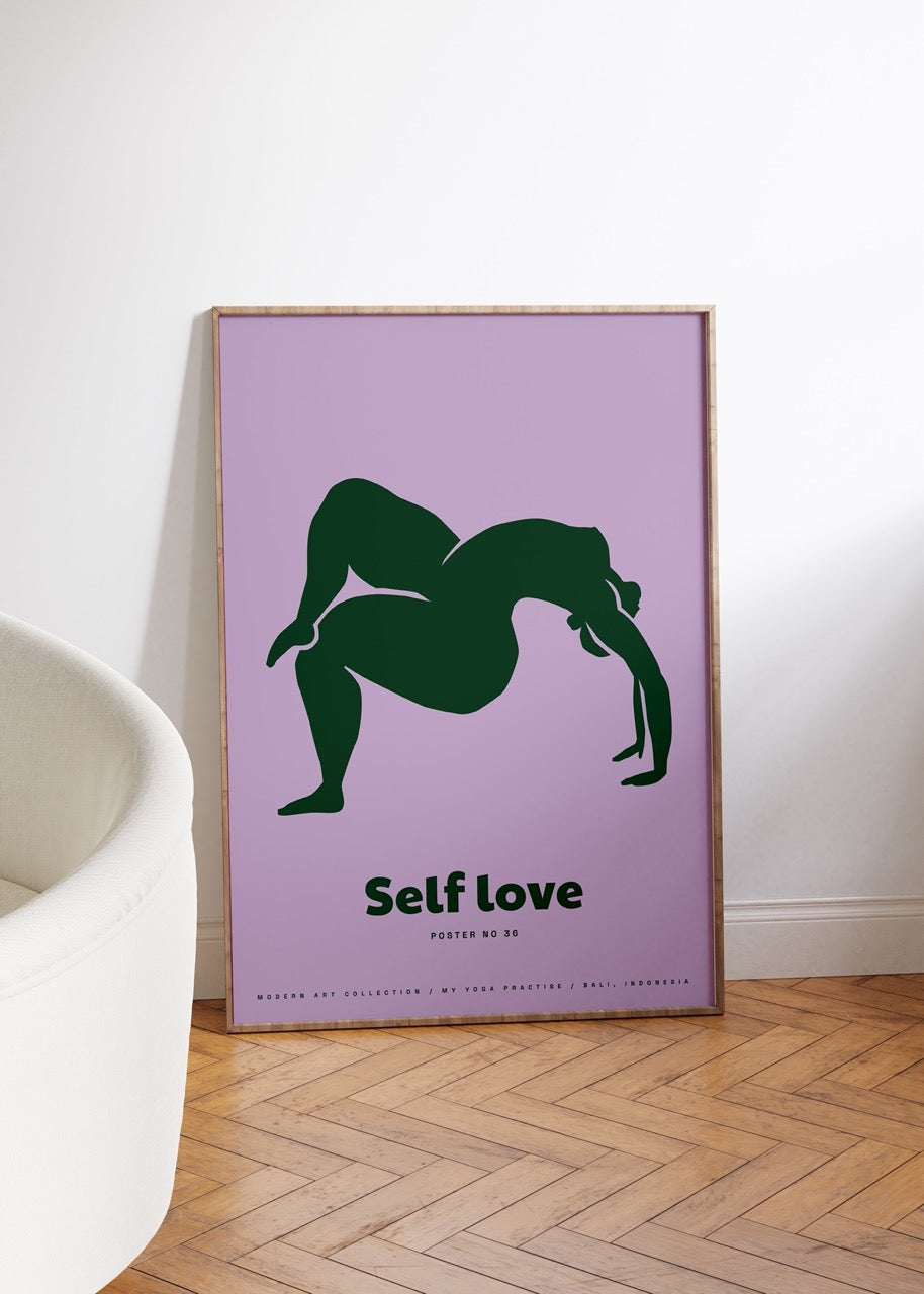 Yoga Meditation Unframed Poster