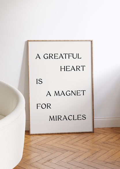 Yazı Sanatı Motivasyonel Çerçevesiz Poster