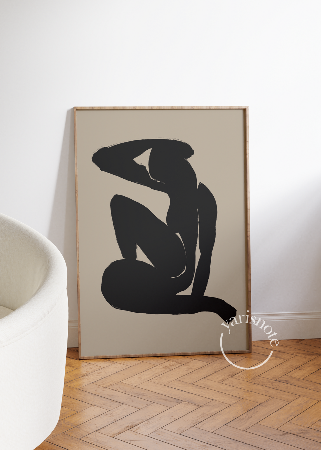 Abstract Çerçevesiz Poster