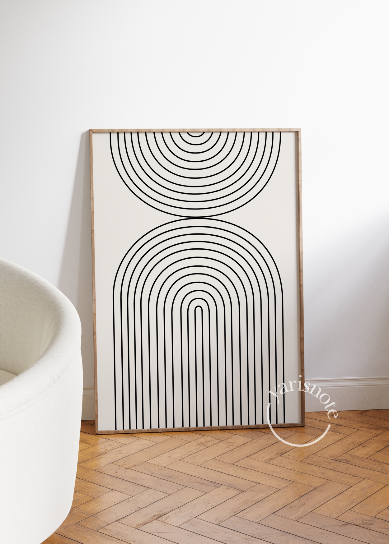 Abstract Çerçevesiz Poster 40x50 cm