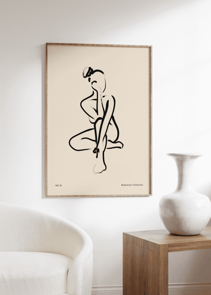 Bohem Çerçevesiz Poster