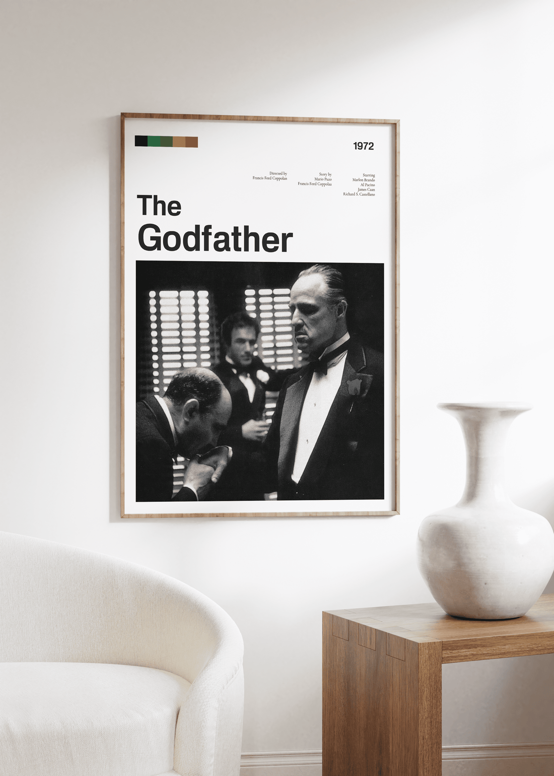 The Godfather Film Çerçevesiz Poster