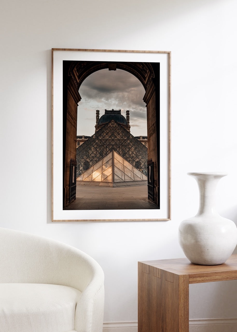 Paris Fotoğraf Çerçevesiz Poster