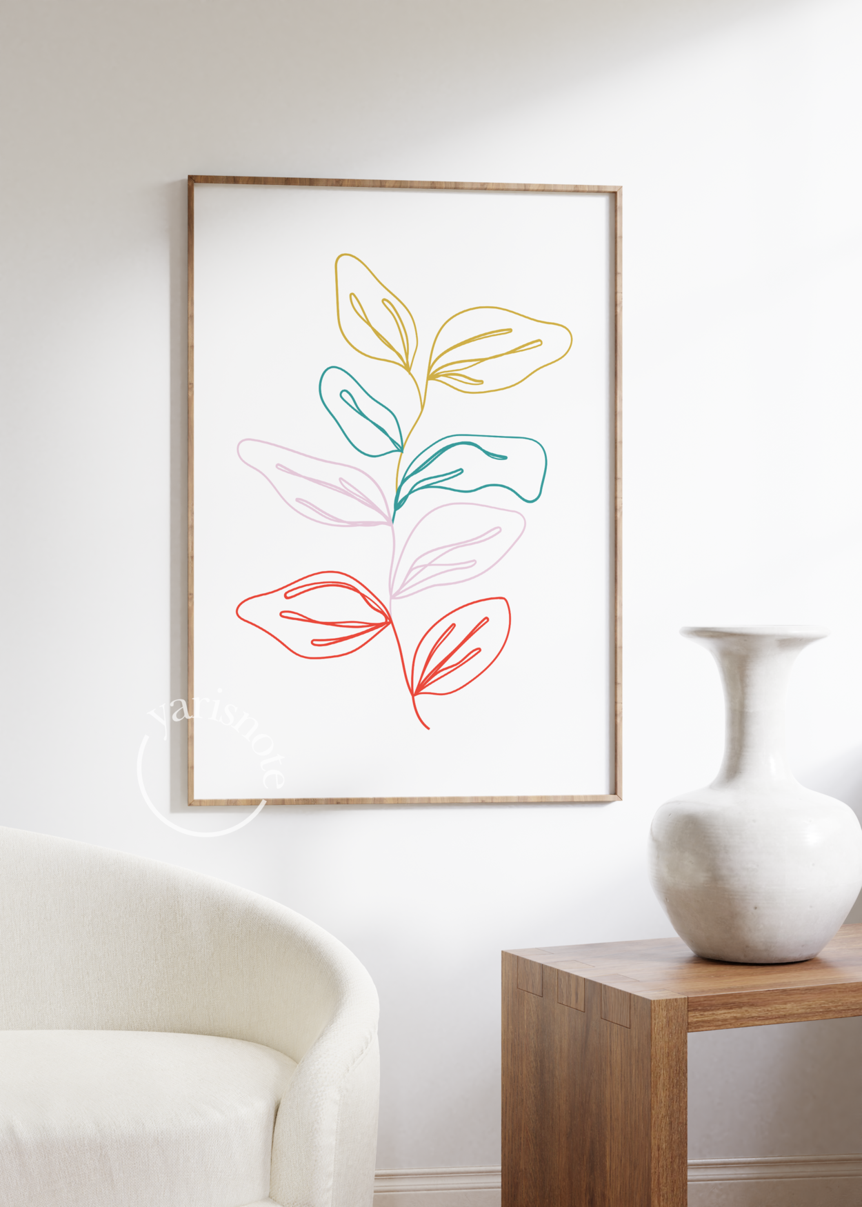 Flower Çerçevesiz Poster