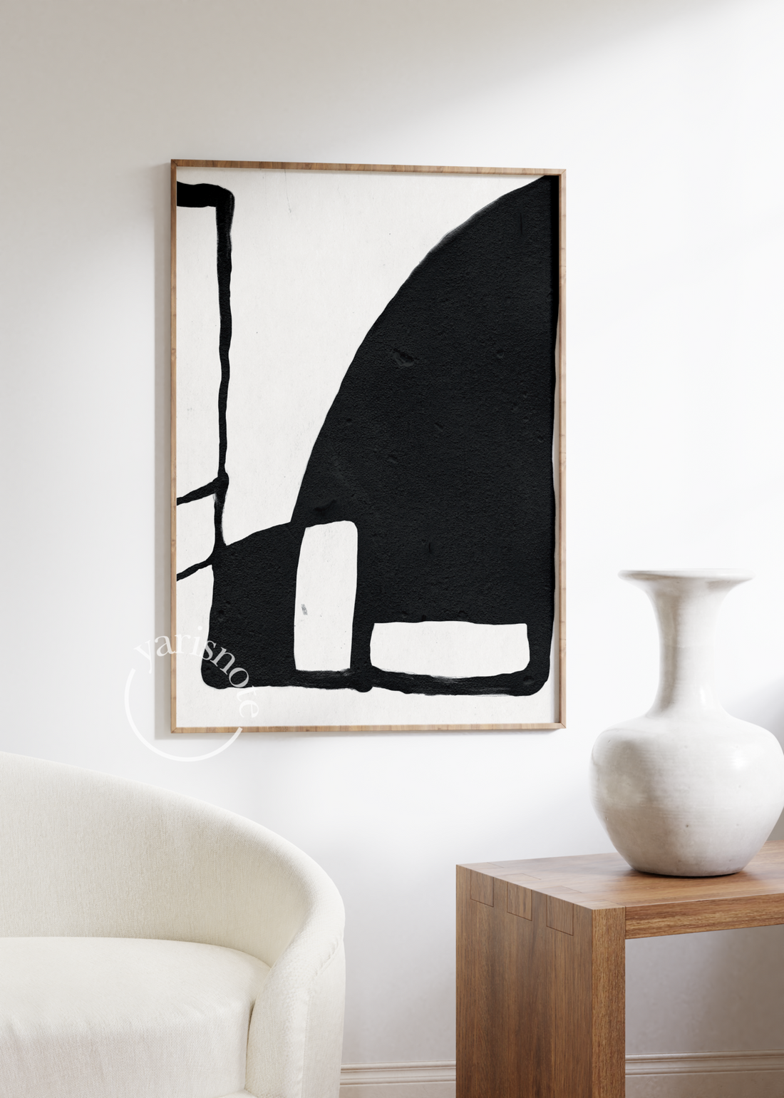 Abstract Çerçevesiz Poster