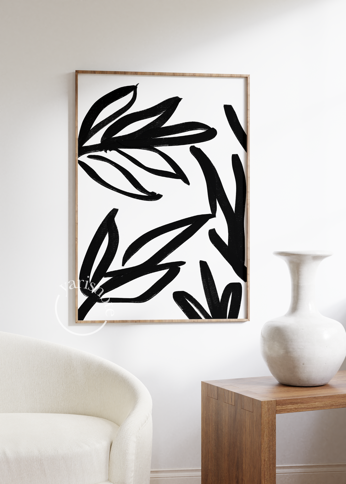 Abstract Palm Çerçevesiz Poster