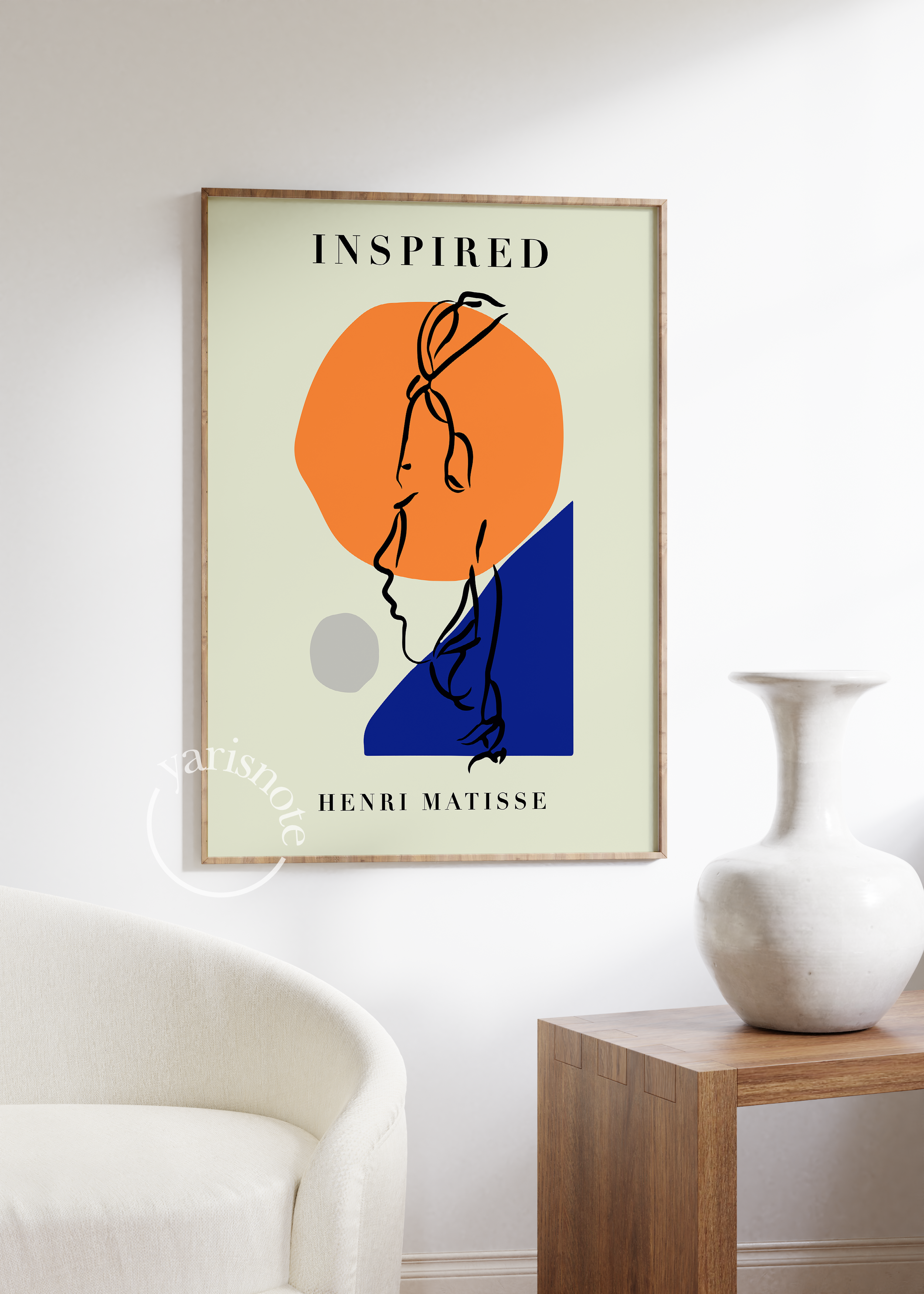 Henri Matisse Çerçevesiz Poster