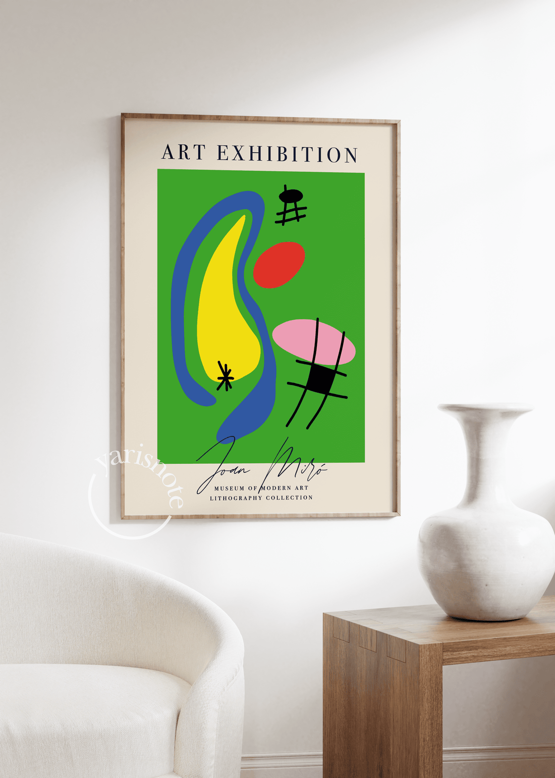 Joan Miro Unframed Poster