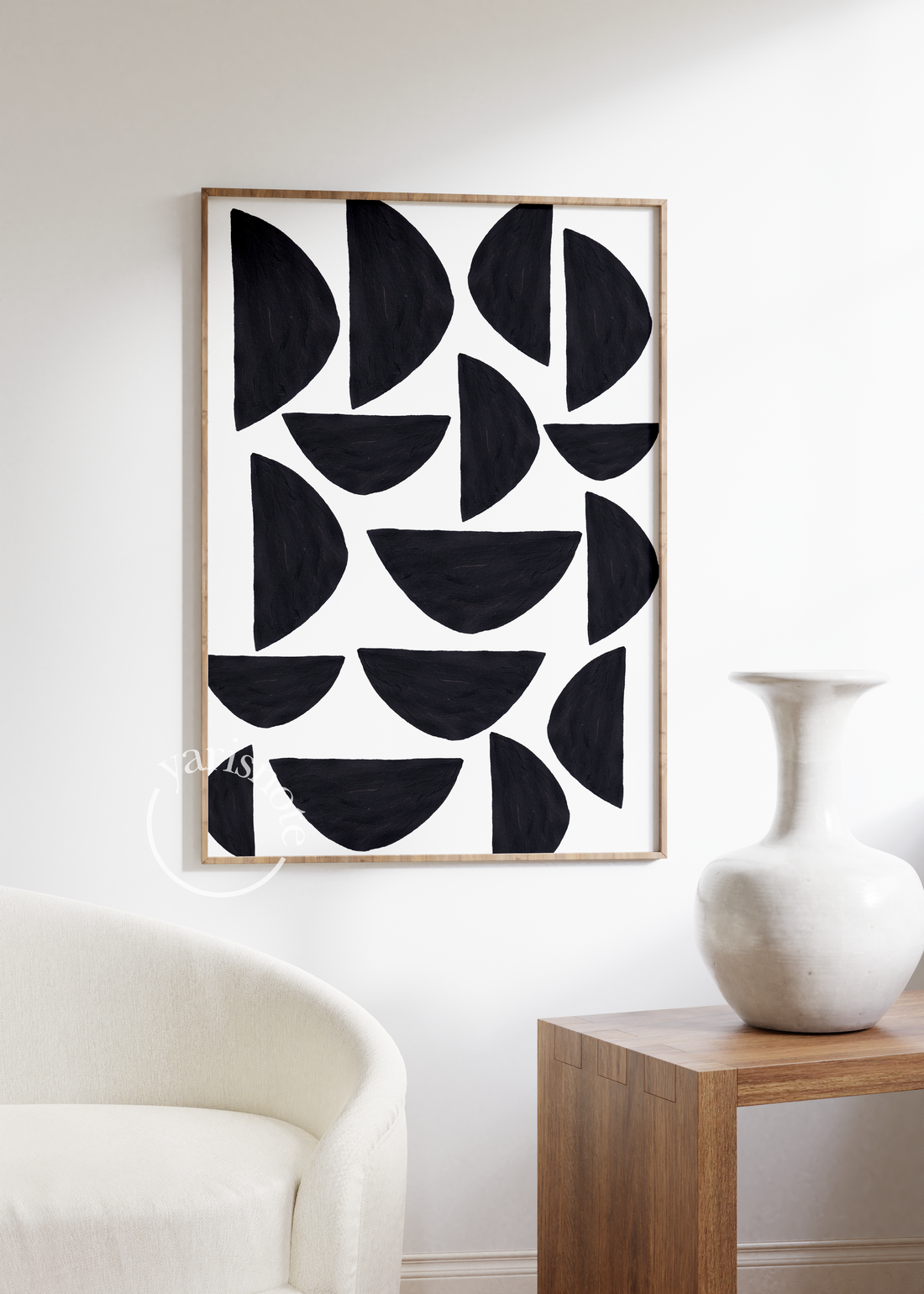 Abstract Bolid Çerçevesiz Poster
