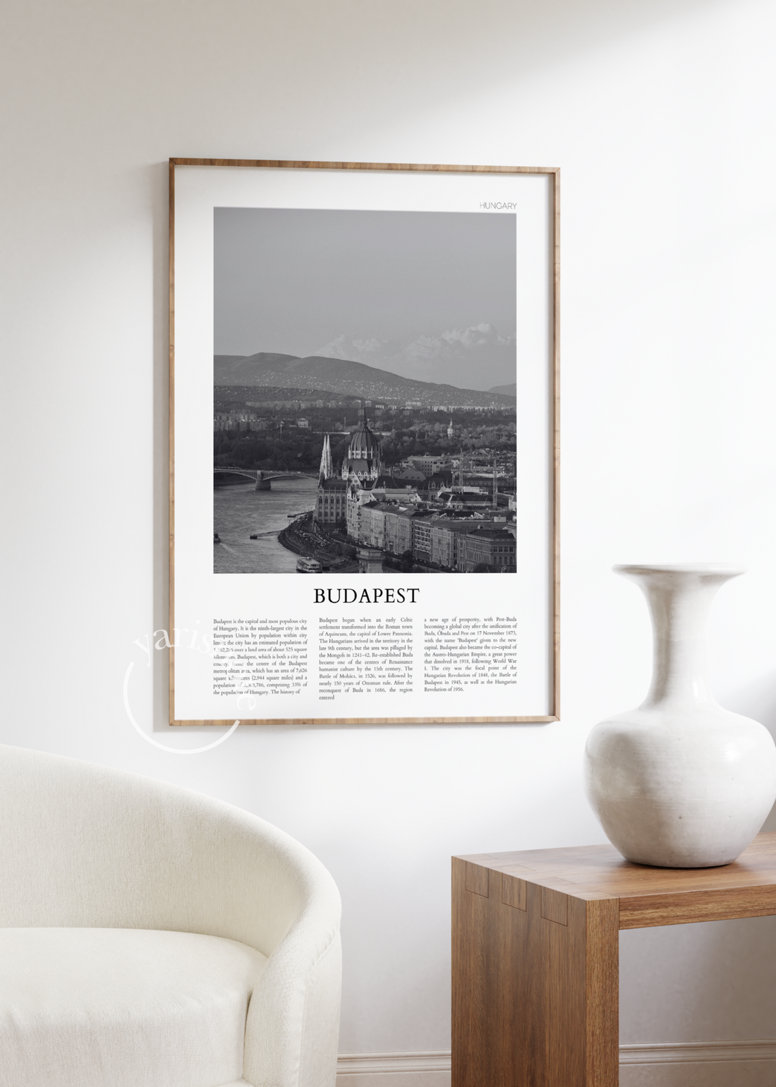 Budapest Unframed Poster