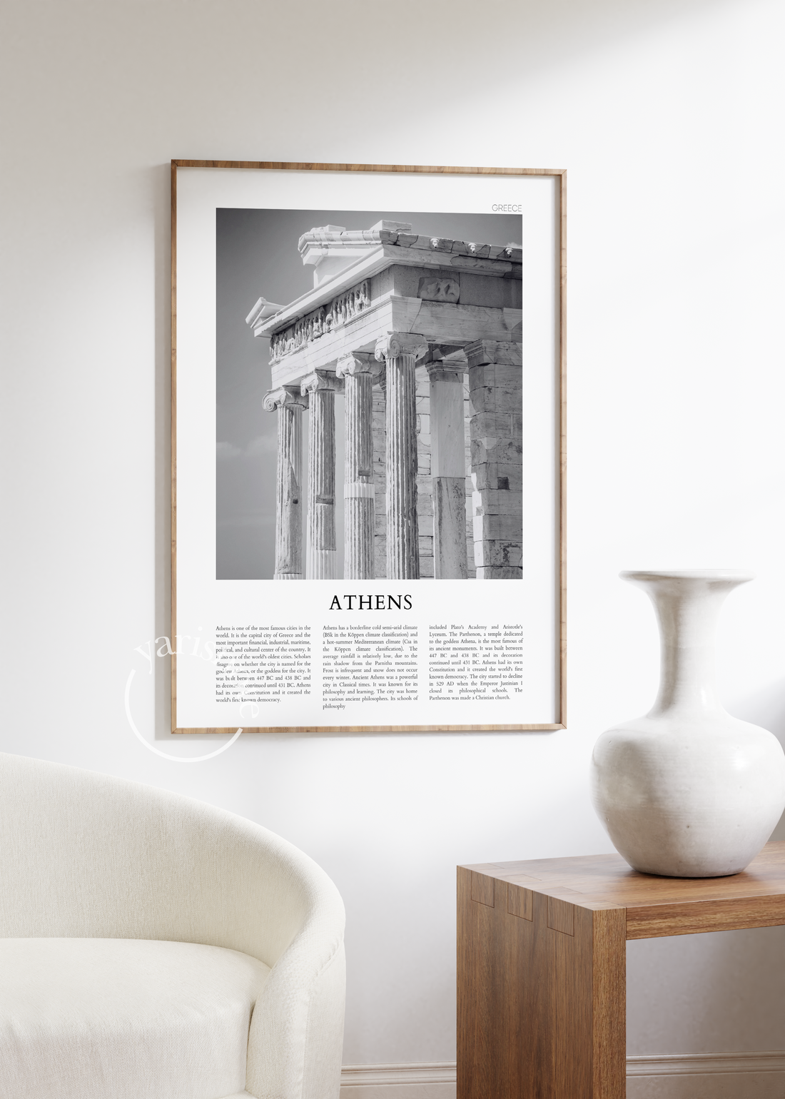 Athens Unframed Poster