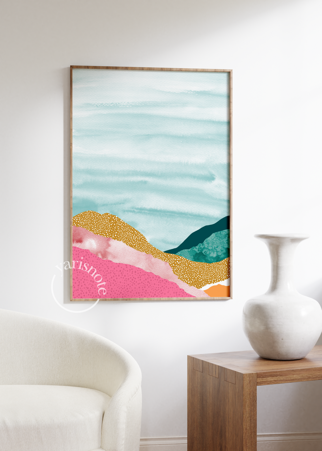 Abstract Unframed Poster