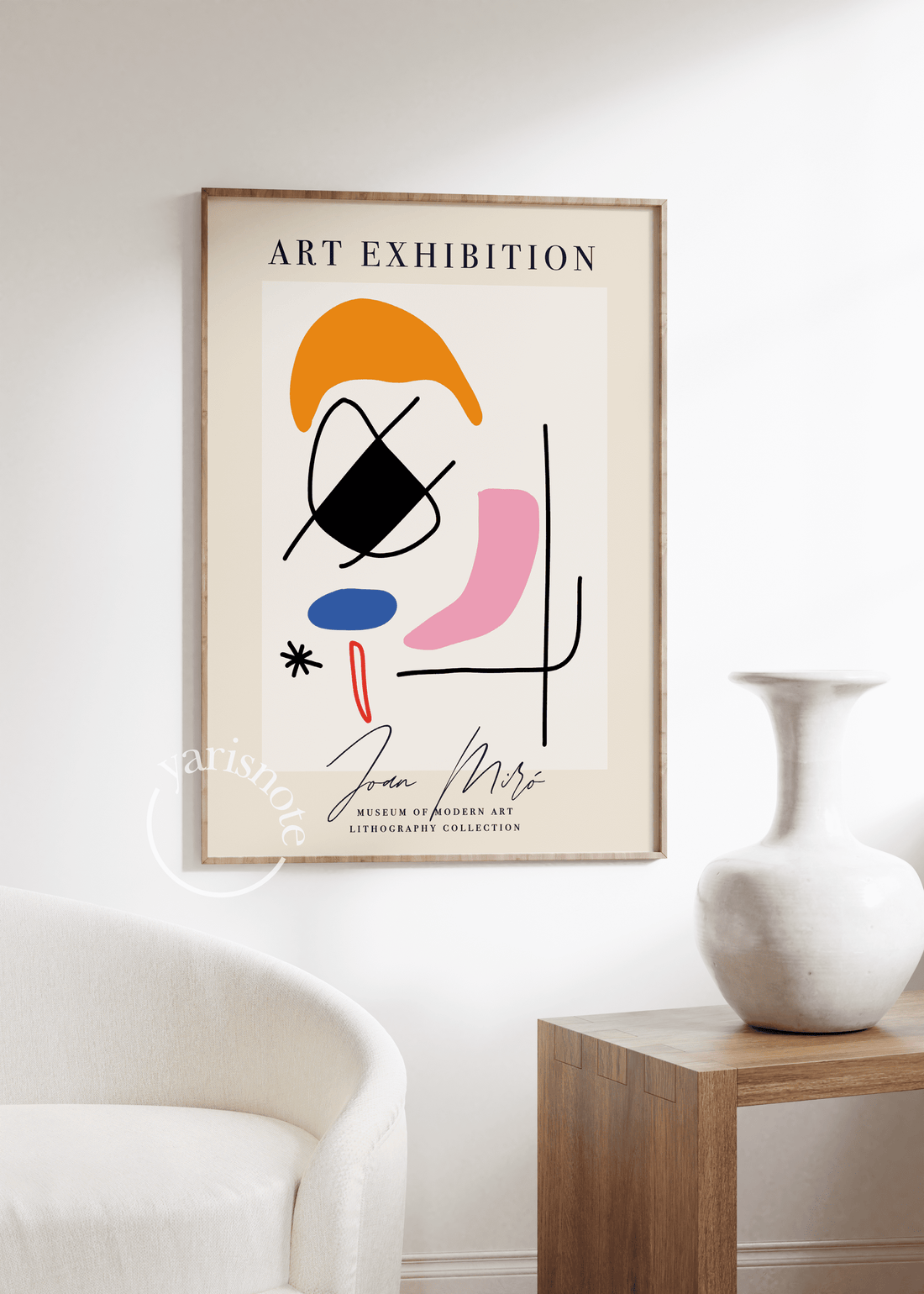 Joan Miro Unframed Poster