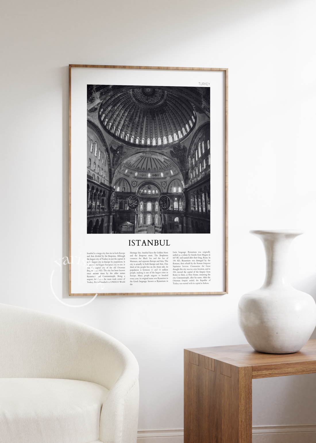 Istanbul Unframed Poster
