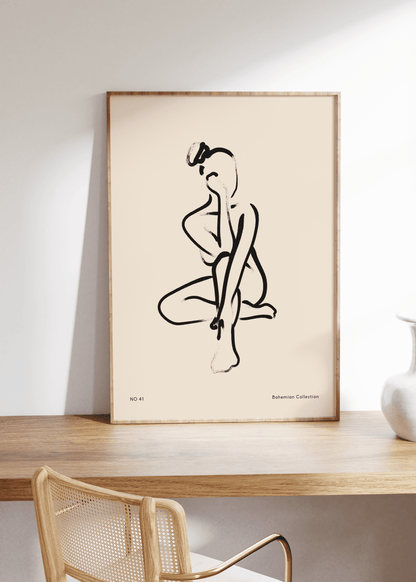 Bohem Çerçevesiz Poster