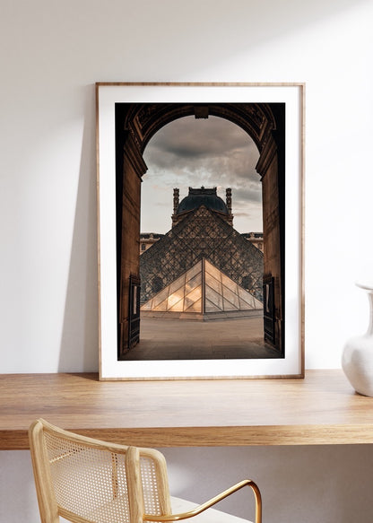 Paris Fotoğraf Çerçevesiz Poster