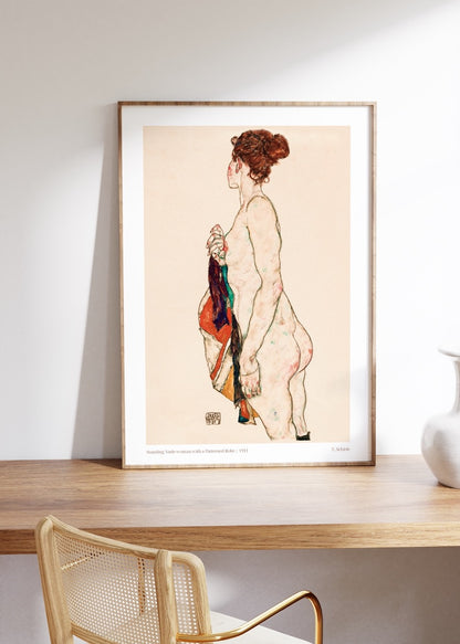 Egon Schiele Çerçevesiz Poster