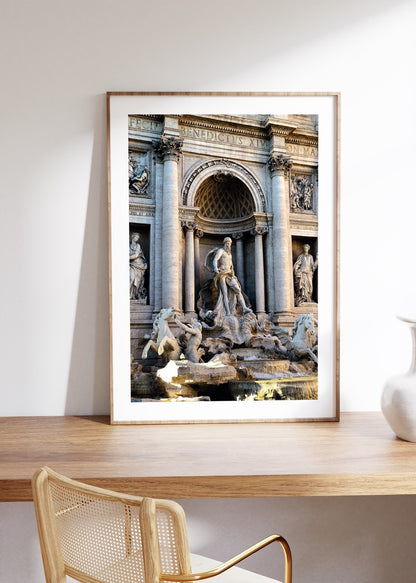 Roma İtalya Fotoğraf Çerçevesiz Poster