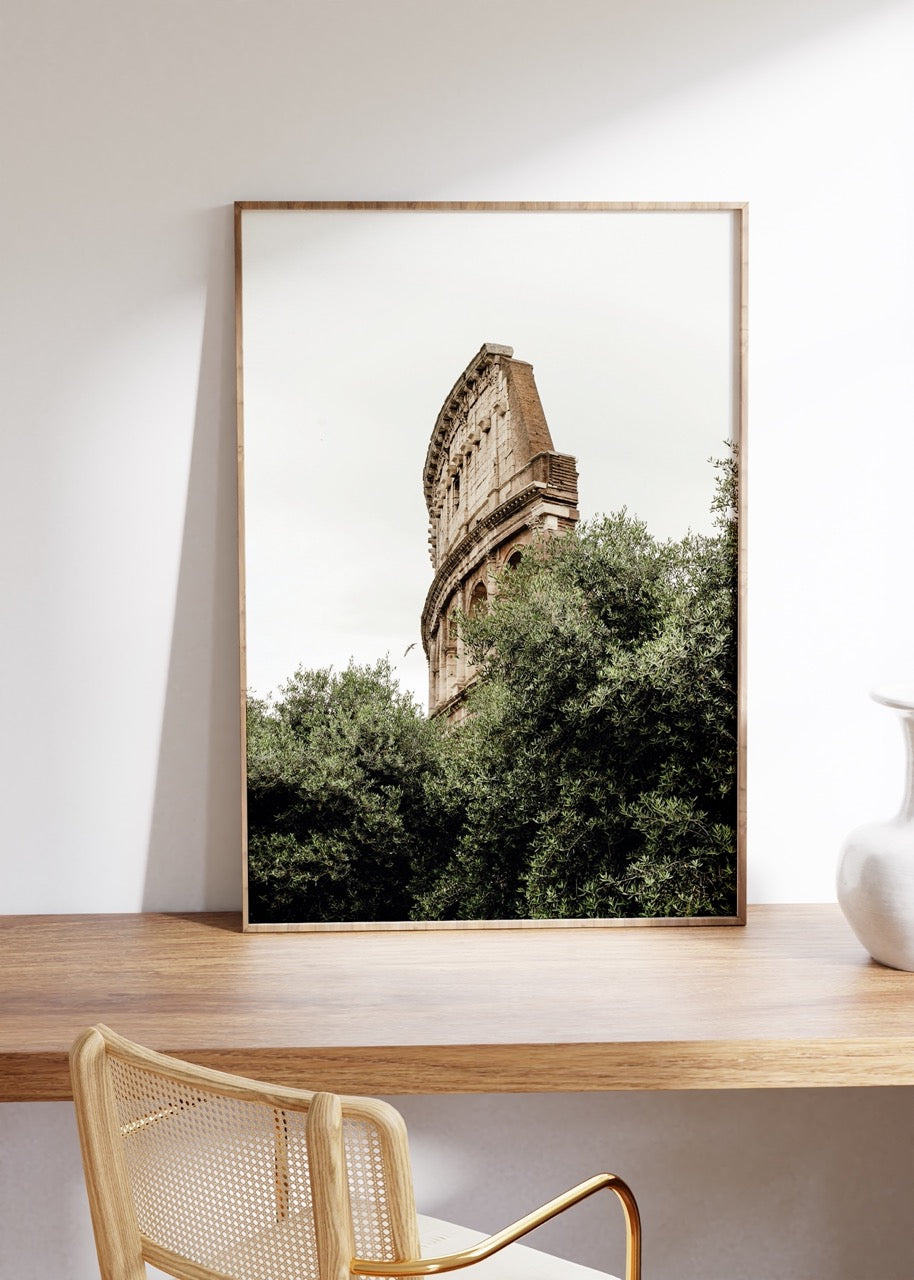 Roma İtalya Fotoğraf Çerçevesiz Poster