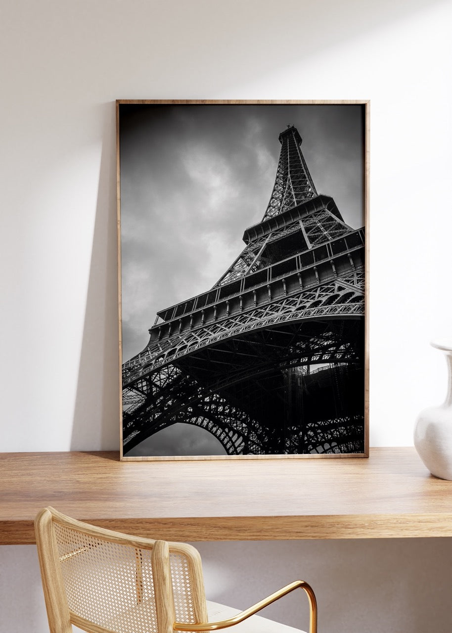 Paris Eyfel Kulesi Fotoğraf Çerçevesiz Poster