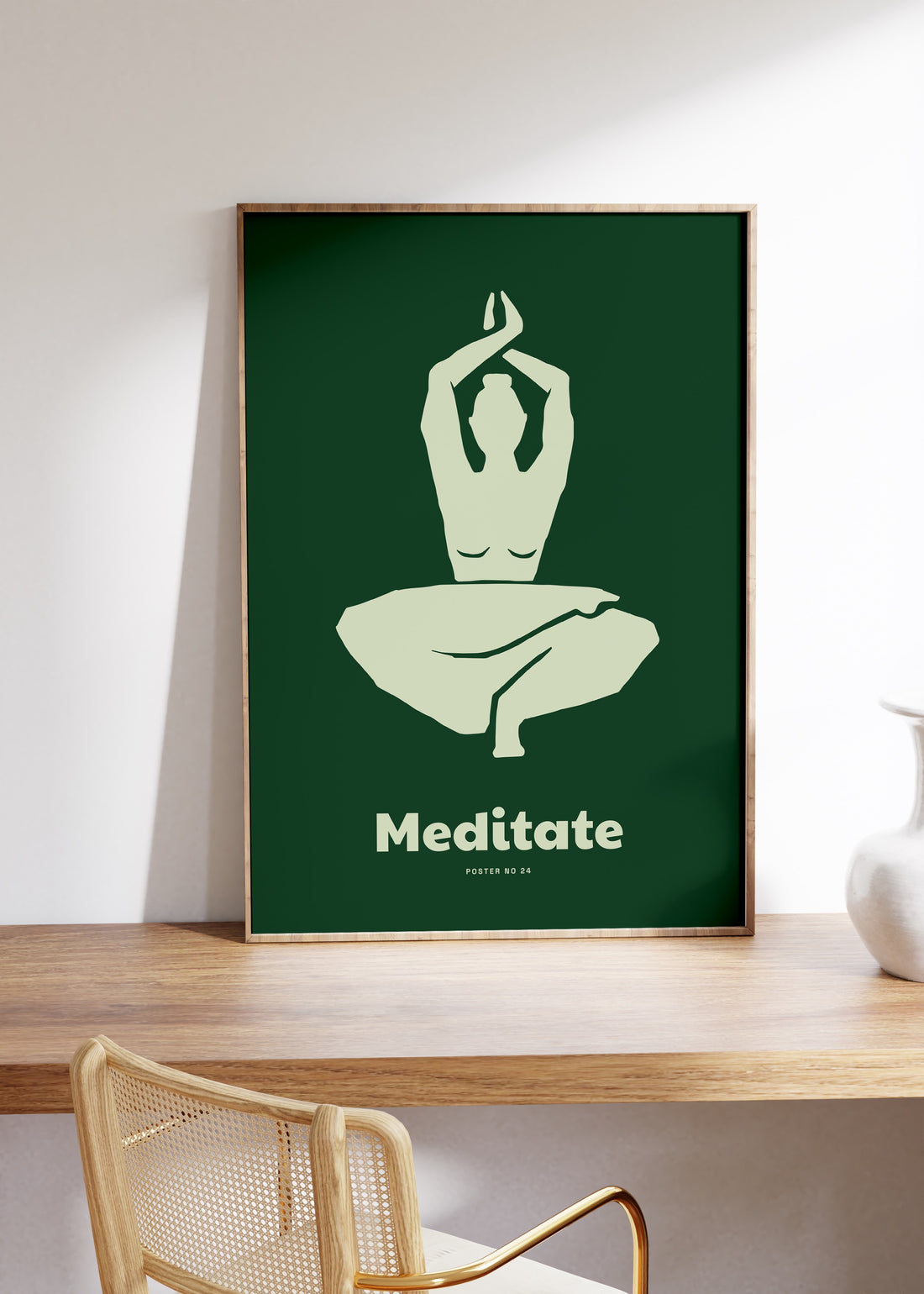 Yoga Meditation Unframed Poster