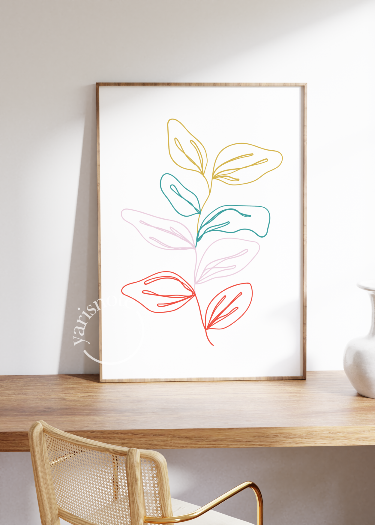 Flower Çerçevesiz Poster