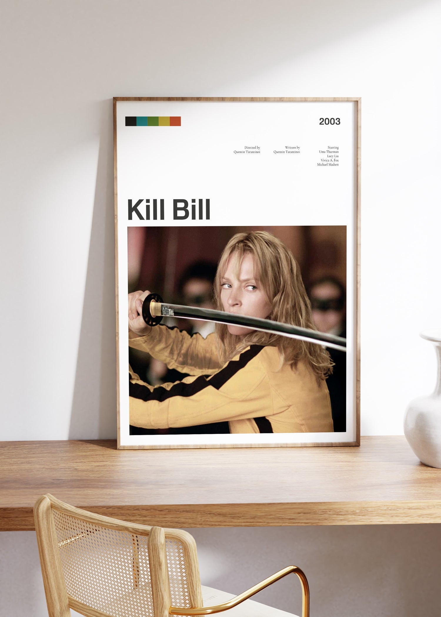 Kill Bill Film Çerçevesiz Poster