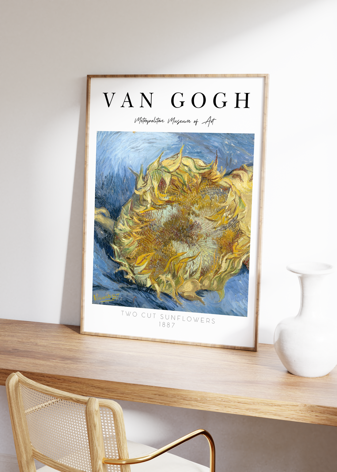 Van Gogh Flowers Artwork Unframed Poster