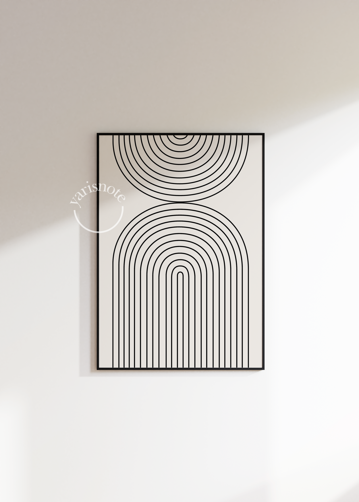 Abstract Çerçevesiz Poster 40x50 cm