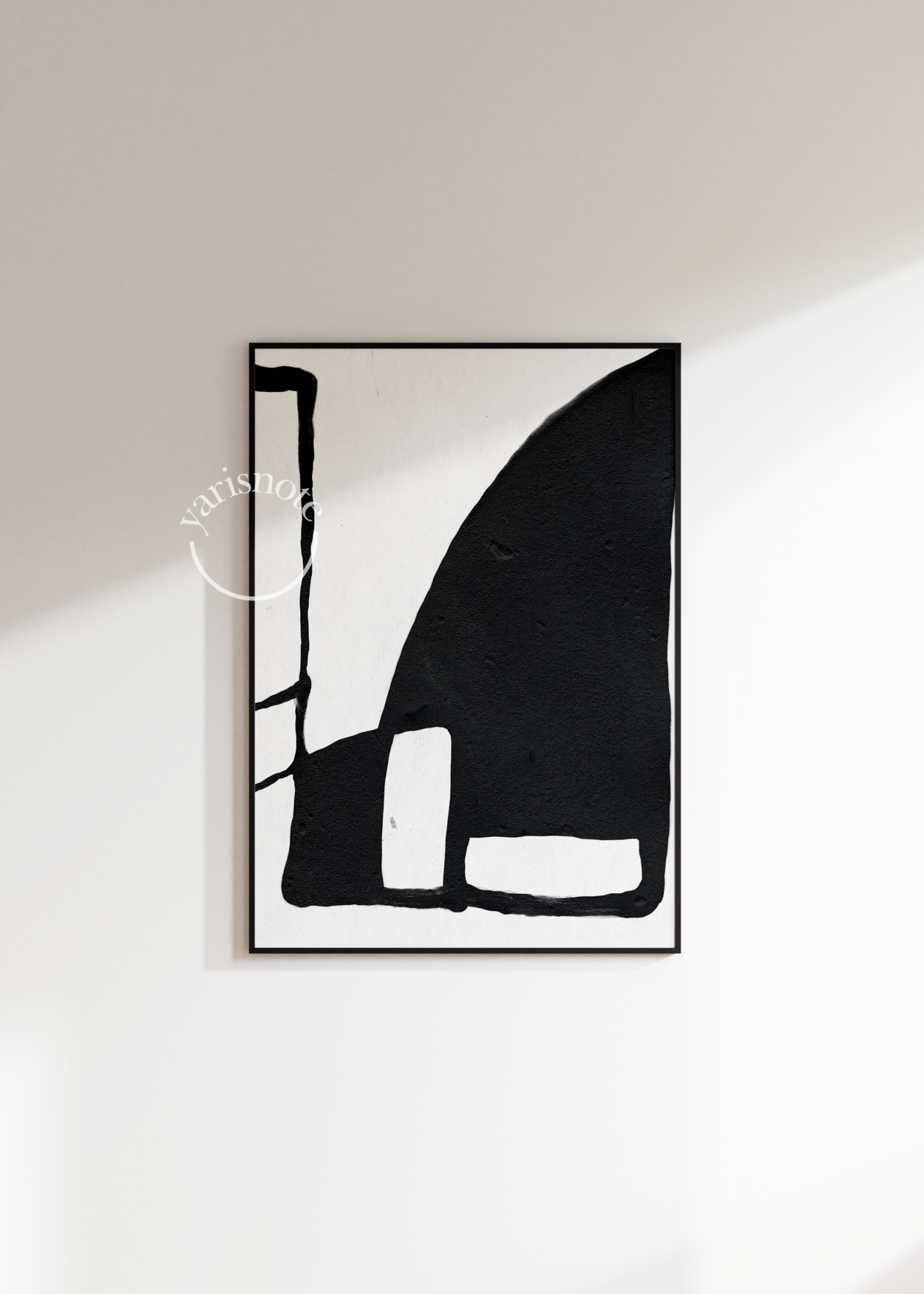 Abstract Çerçevesiz Poster