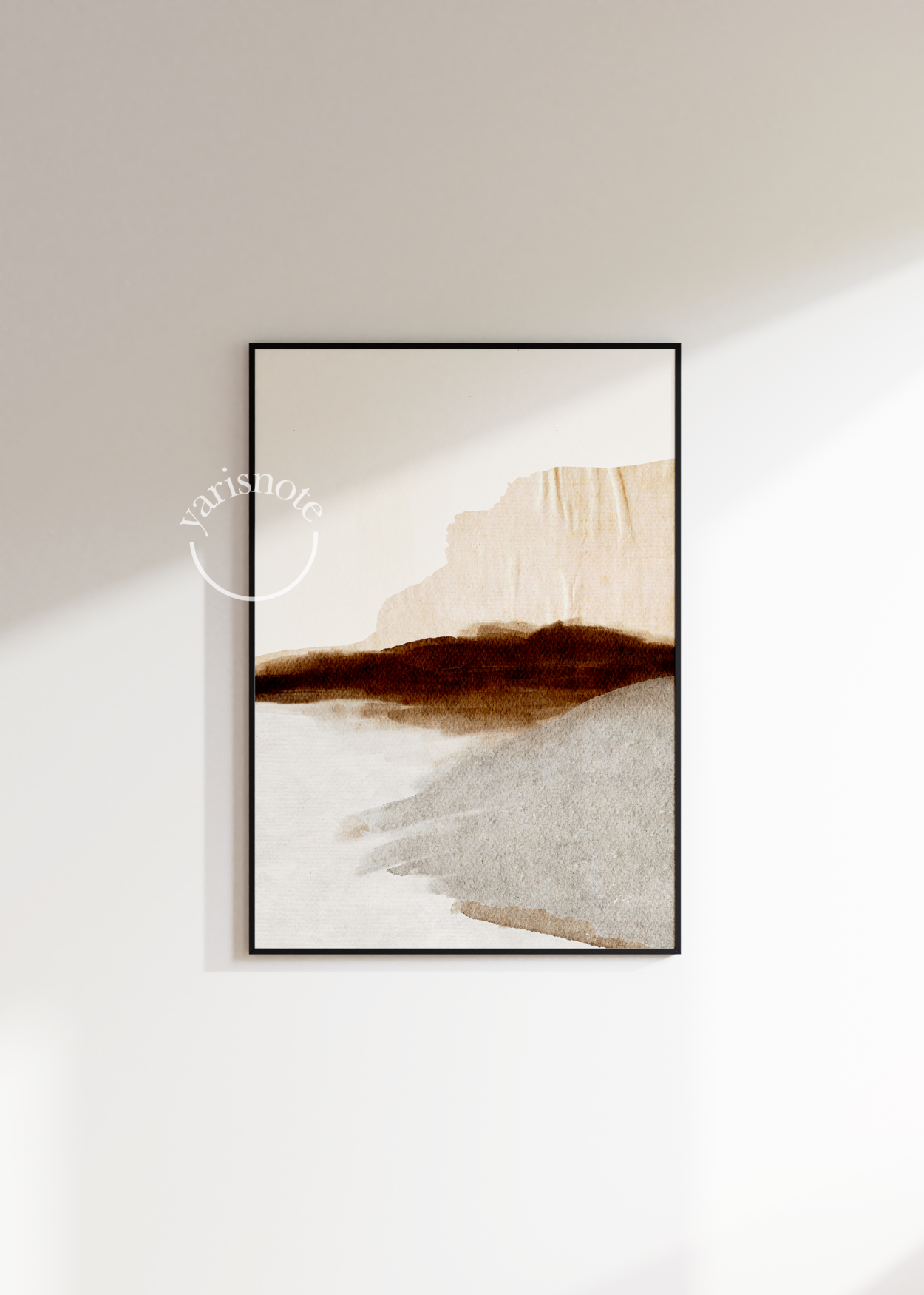 Abstract Çerçevesiz Poster